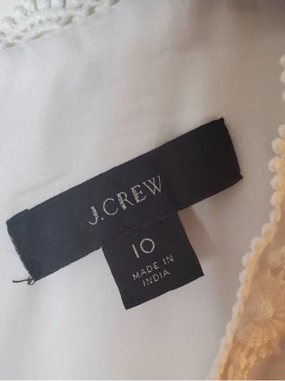 J Crew Crochet Daisy Sheath Dress. Size 10. Brand New without tags.